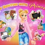 Elsa and Rapunzel Back To School