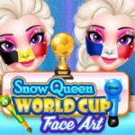 Soccer Worldcup 2018 Face Art