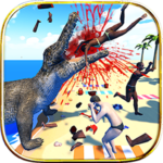 Crocodile Simulator Beach Hunt