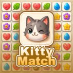 Kitty Match 3 puzzle game